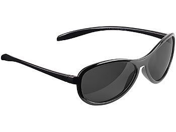 Brille polarisiert: PEARL Kontrastverstärkende Sonnenbrille, polarisiert, UV 380