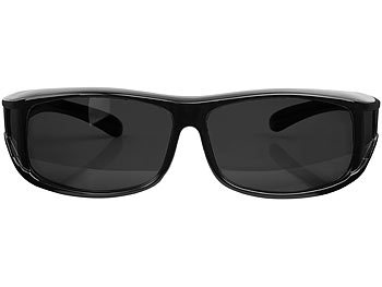 polarisiert PEARL Überzieh-Sonnenbrille "Day Vision Pro" für Brillenträger 