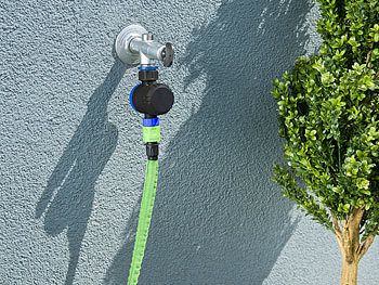 Bewässerungsuhr Digitaler Wasser-Timer Steuergerät mit Wasserhahn-Anschluss 