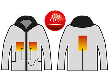 Jacken mit Infrarot-Wärme