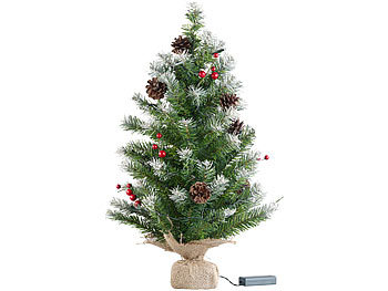 Künstlicher Weihnachtsbaum mit Beleuchtung Winter Mini
