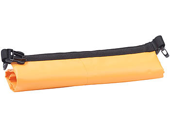 Xcase Wasserdichter Packsack, strapazierfähige Industrie-Plane, 10 l, orange