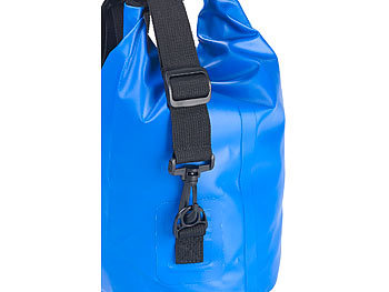 10 l strapazierfähige Industrie-Plane blau Packtasche: Wasserdichter Packsack 