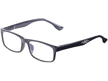 infactory Augenschonende Bildschirm-Brille mit Blaulicht-Filter, +1,0 Dioptrien