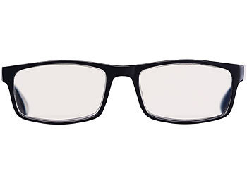 infactory Augenschonende Bildschirm-Brille mit Blaulicht-Filter, +3,5 Dioptrien