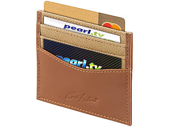 RFID Kreditkartenetui Blocker Schutz Edelstahl Geldbörse Kreditkarten Kartenetui 