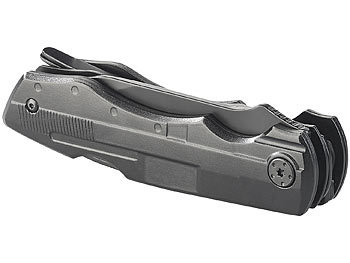 Tool 5in1-Multitool-Taschenmesser mit 9-teiligem Bit-Set und Gürteltasche 