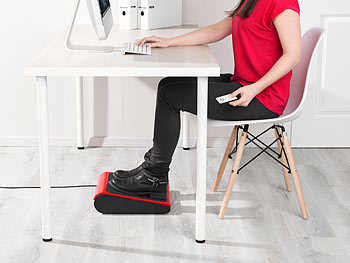 newgen medicals Vibrations-Fußplatte zur Entspannung bei Tätigkeiten im Sitzen, 60 W