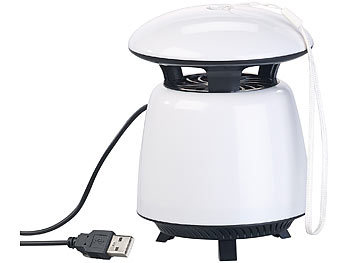 Exbuster UV-Insektenvernichter mit Ansaug-Ventilator und USB-Betrieb, bis 25 m²