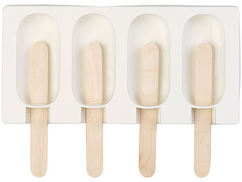 Zubehör Küche Eismaschine Yogurt Pack Set Lolly Lolly Holzstab