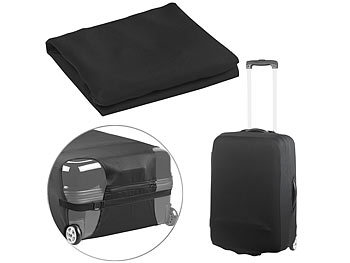 Xcase 2er-Set elastische Schutzhülle für Koffer bis 42 cm Höhe, Größe S