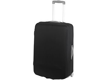 Elastische SchutzhÃ¼lle fÃ¼r Koffer bis 66 cm HÃ¶he, GrÃ¶sse XL, schwarz / KofferschutzhÃ¼lle