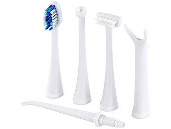 newgen medicals 10 Wechselköpfe für Zahnpflege-Set NC-4990