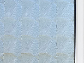 infactory Sichtschutz-Folie"Quadrate", statisch haftend, 40x200 cm