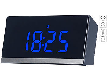 Digital Alarm Wecker Tischuhr Beleuchtet LCD mit Temperaturanzeige /& Kalender