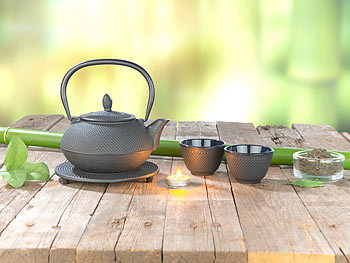 Asiatische Teekanne Set