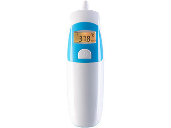 Fieberthermometer IR Infrarot Digital  Thermometer 3in1 Stirn Ohr FDA Neu & OVP 