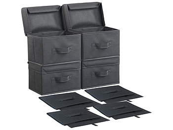 Faltbare Aufbewahrungsbox Kiste Stapelbarer Kunststoffbehälter für Picknick L3T2 