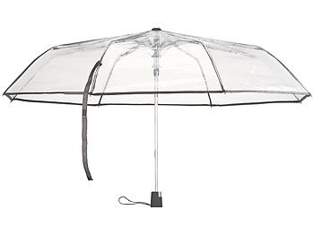 Stockschirm Stock transparent Regenschirm City Schirm Langschirm mit Griff 