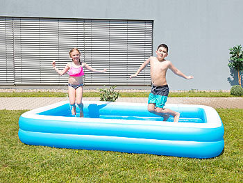 Garten Schwimmen Sommer Summer Family Familie Kind aussen draussen Spielzeug Schwimmingpool