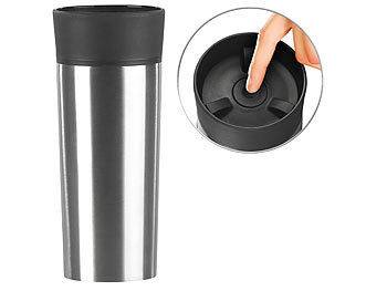 Edelstahl Thermo Becher Tasse Kaffeetasse Doppelwandige Isolierkaffeetassen