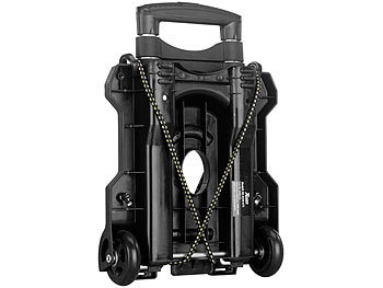Xcase 2er Pack Ultra-kompakte Falt-Sackkarre mit PVC-Rädern