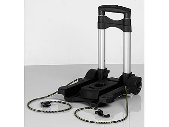 Xcase Ultra-kompakte Falt-Sackkarre mit PVC-Rädern, bis 45 kg belastbar