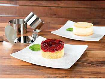 Confezione Da 12 Anelli Per Crostata In Acciaio Inossidabile Da