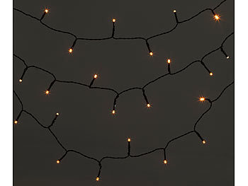 Batteriebetriebene Sternenfee Streifenlicht 8 Beleuchtungsmodi Globus Lichterkette Wasserdichte 40 LEDs Sternenball Lichter MINGER 4M LED Lichterkette Warmweiß Garten Party Weihnachtsbaum 