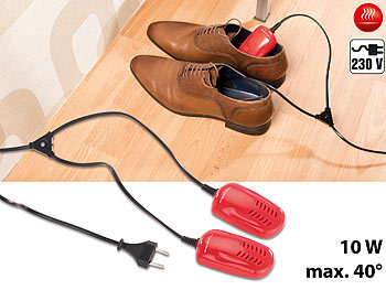 Stiefeltrockner: PEARL Elektrischer Schuhtrockner mit 2 Trocken-Modulen, 10 Watt, bis 40 °C