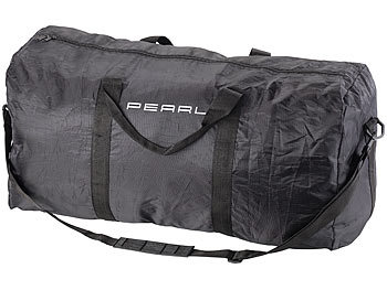 PEARL 2er-Set Falt-Reisetasche aus reißfestem Polyester Tragegurt 58 Liter 