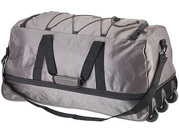 Xcase Reisetasche mit Reisetasche mit Trolley-Funktion, faltbar, 75 - 100 l (Faltbare mit Rollen)