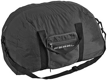 PEARL Leichte Falt-Reisetasche für Handgepäck mit Aufbewahrungstasche, 63 l