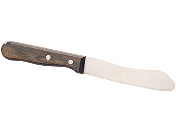 FrÃ¼hstÃ¼cksmesser mit 11,5-cm-Klinge und Griff aus Blackwood-Holz / Messer