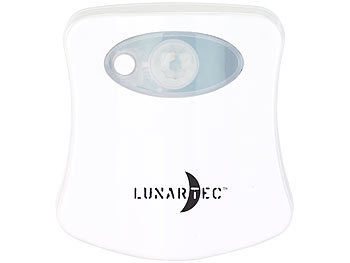 Lunartec 2er-Set LED-Toilettenlicht mit Licht-/Bewegungssensor, 2 Modi,8 Farben