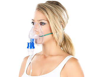 Zubehöre Masken Erwachsene Kinder Therapien Aerosole Inhalationslösungen Dampfinhalatoren