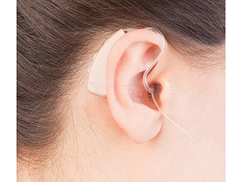 Hörgerät mit Akku, aufladbar per Ladegerät Ni-Mh rechargeable
