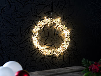 LED-Kranz Weihnachten