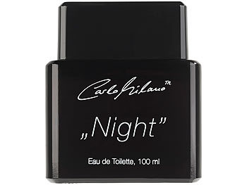 Carlo Milano Herrenparfüm "Night", Eau de Toilette, 100 ml