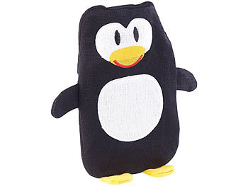 Bezug im Pinguin-Design fÃ¼r Kinder-WÃ¤rmflaschen bis 1 Liter / WÃ¤rmflaschenbezug