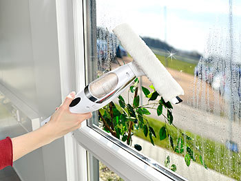 Dry & Clean Fenstersauger mit Stiel