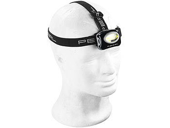 Kopfleuchte: mit COB-LED, Watt 1 LED LED-Stirnlampe SL-101 (Stirnlicht) PEARL
