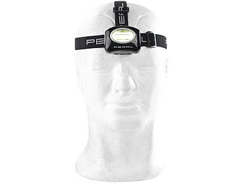 PEARL Headlight: LED-Stirnlampe SL-101 mit COB-LED, 1 Watt (LED Kopfleuchte)
