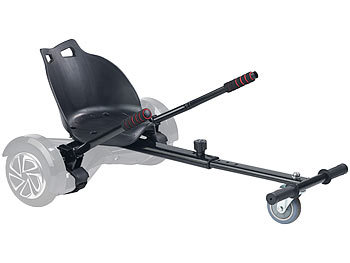 Hoverboard Sitz: Speeron Nachrüst-Set Kart-Sitz für Elektro-Scooter bis 8", belastbar bis 100kg