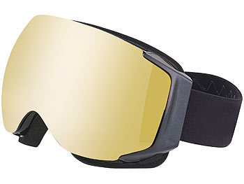 Custodia Rigida EVA Per Occhiali Sportivi - 2 Pezzi (Nero E Grigio) - Scatola Protettiva Per Occhiali Da Sci, Snowboard, Occhiali Da Sole - Con Cerniera E Gancio Portatile