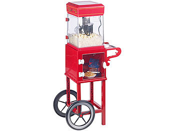 Popcornmaschine mit Wagen Popcorn Kino Cinema Automat Popcornautomat NEU OVP 