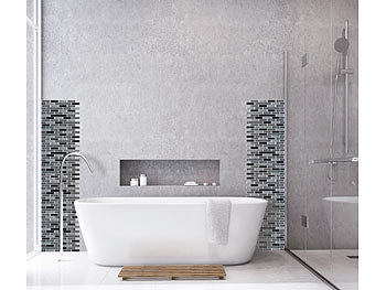 26X Küche Kachel Aufkleber Badezimmer Mosaik Selbstklebend Wand Wohndekoration 