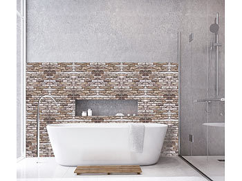 6€/m² Selbstklebefolie Marmor Granit Kachel Fliesen Mauer Klebefolie Küchenfolie 
