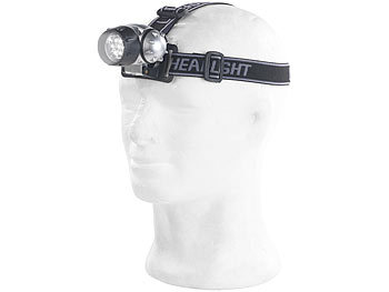NEU!LED Stirnlampe Kopflampe LED Helmlampe Stirnleuchte einstellbare Helligkeit 