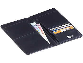 Xcase Reise-Organizer mit RFID-Schutz für Reisepass, Kreditkarte & Co.